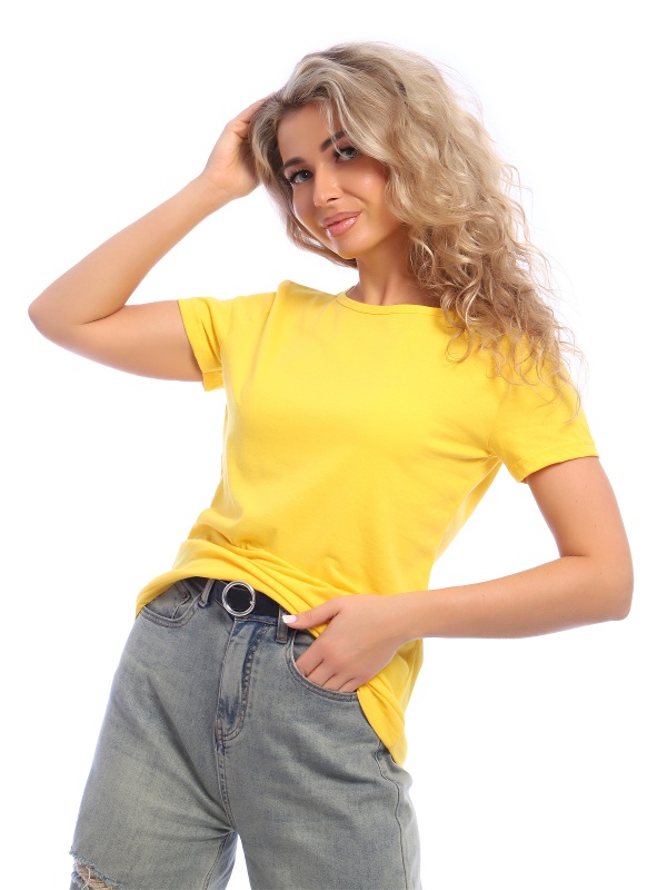 Футболка женская ФЖ-22 жёлтый