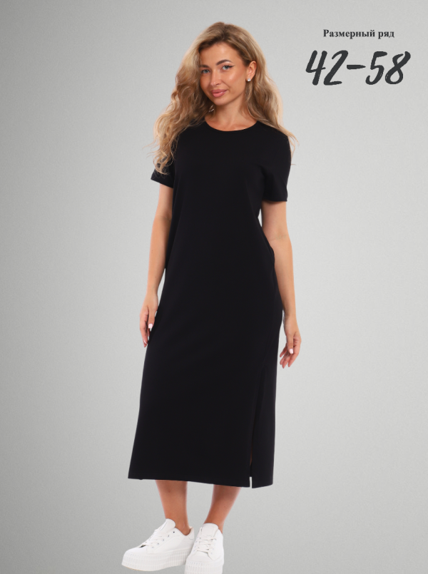 Платье женское ПЖ-50 черный