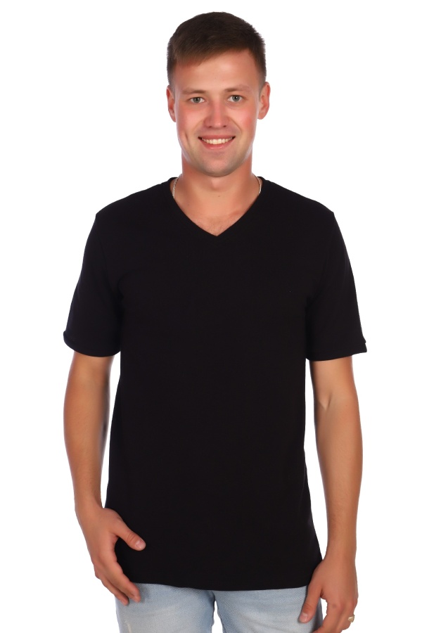 Футболка мужская ФМ-32 чёрный