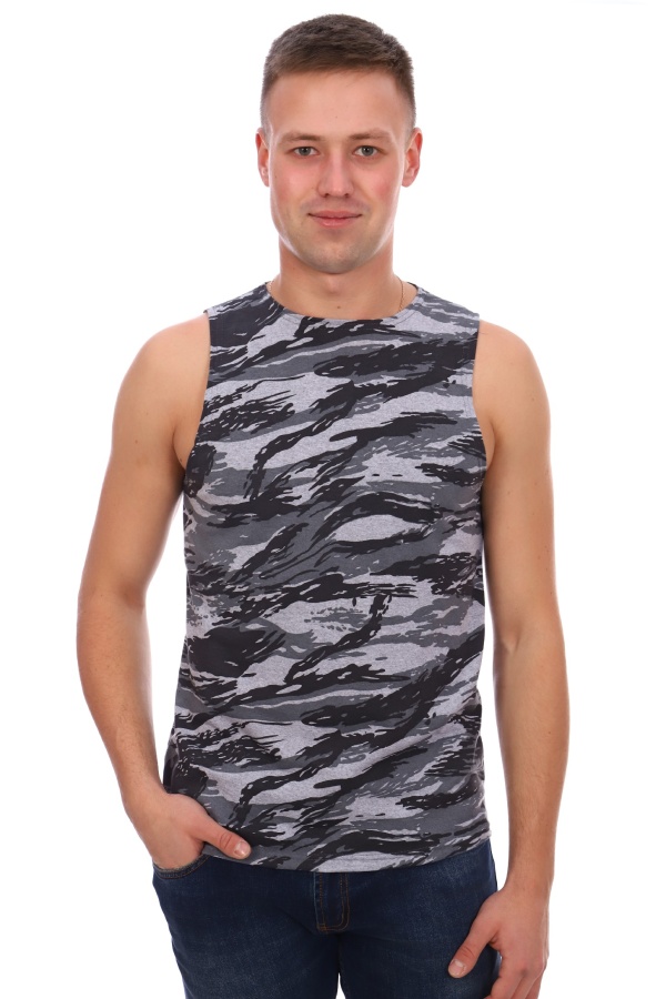 Майка мужская ММ-11 тёмно-серый