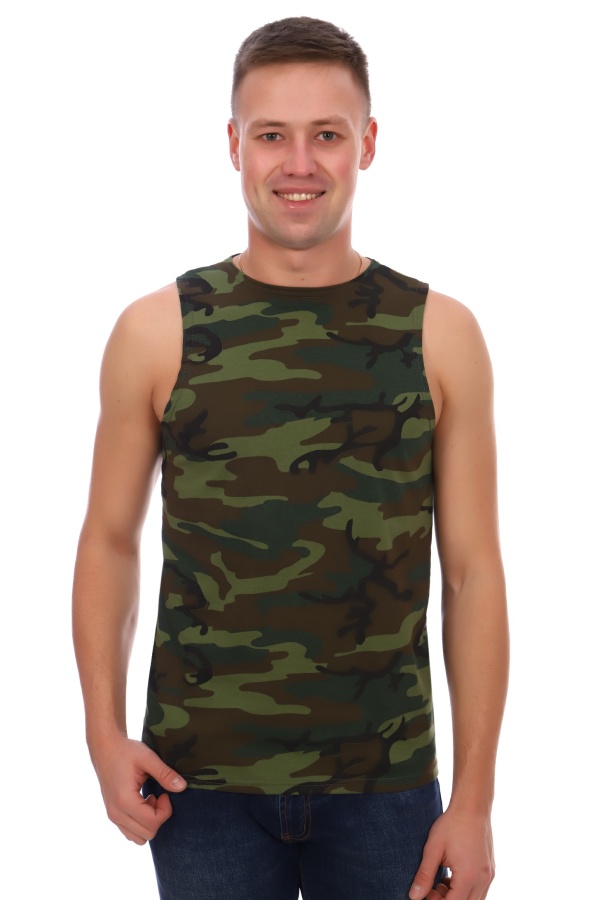 Майка мужская ММ-11 светло-зелёный