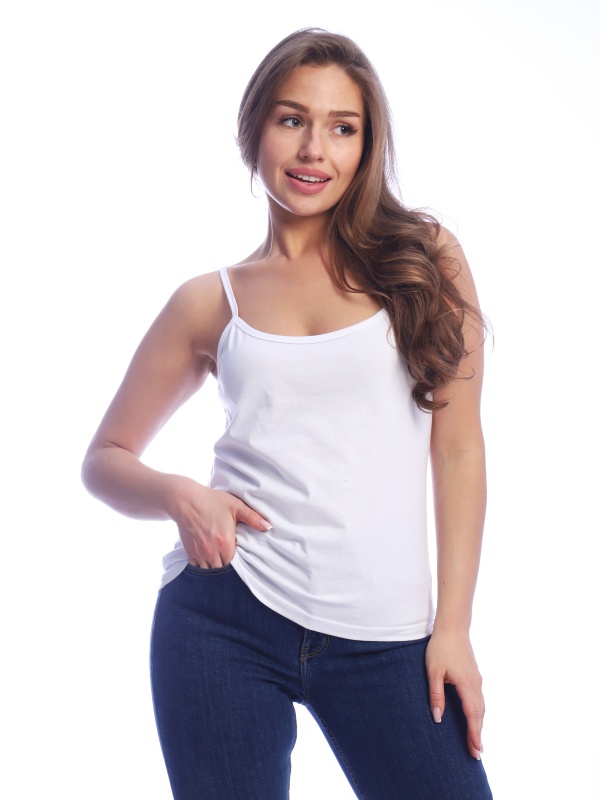 Майка женская МЖ-10 белый