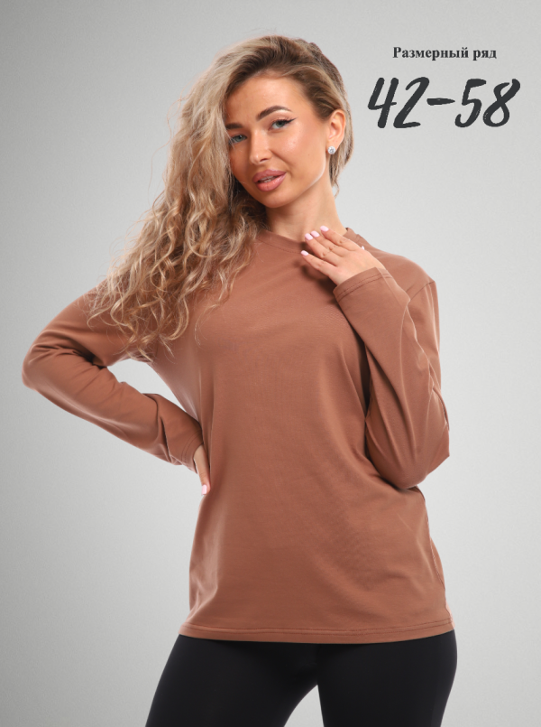Футболка женская ФЖР-50 светло-шоколадный