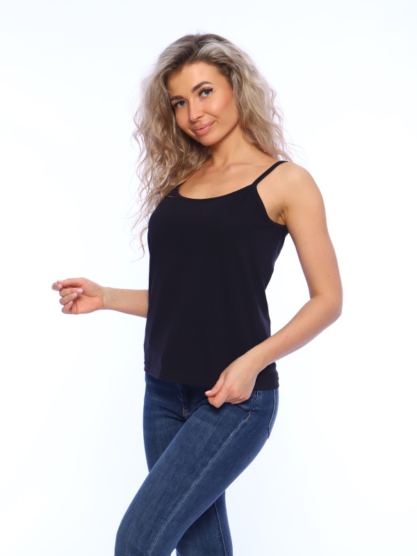 Майка женская МЖ-11 чёрный