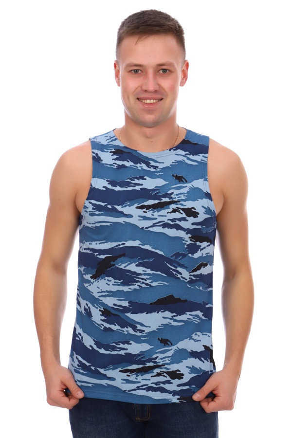 Майка мужская ММ-11 синий